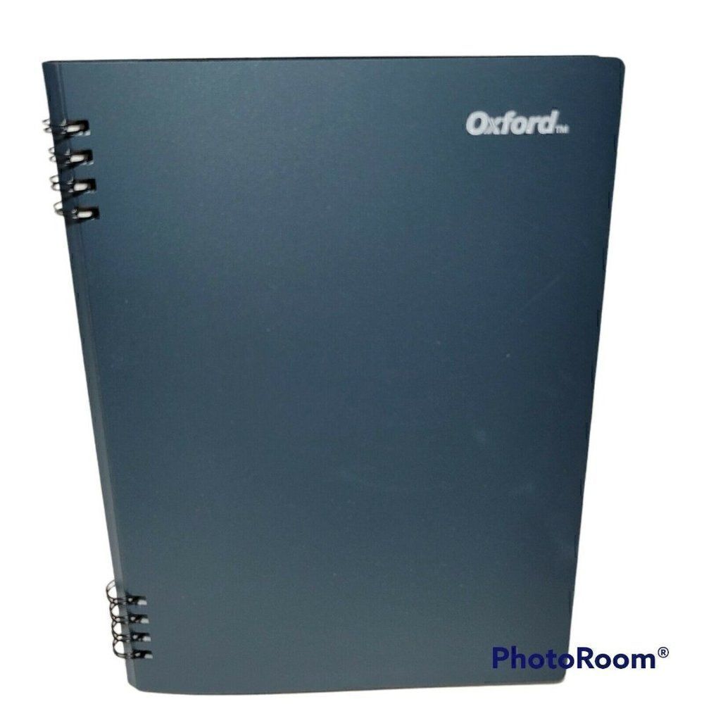Oxford Journal Blank Pages 6.5x8.75" Life Goals Reflection Self-Development NEW‎